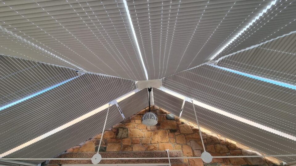 Conservatory and Lantern Roof Blinds: Pleated or Honeycomb? | Sunshade Blinds